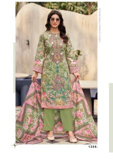 Vandana nagina vol-12 work dress material wholesale in ahmedabad